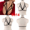 Image of Body Harness Bra For  Women Fetish Chest Bondage Lingerie Erotic Cage Bra Gothic Garter Belt