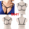 Image of Body Harness Bra For  Women Fetish Chest Bondage Lingerie Erotic Cage Bra Gothic Garter Belt