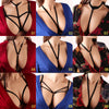 Image of Body Harness Bra For  Women Fetish Chest Bondage Lingerie Erotic Cage Bra Gothic Garter Belt