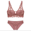Image of CINOON Fashion Sexy Bra set Women's push up Lace Underwear Panties Thin breathable bra set Jacquard Sexy Underwear Free Shipping