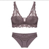 Image of CINOON Fashion Sexy Bra set Women's push up Lace Underwear Panties Thin breathable bra set Jacquard Sexy Underwear Free Shipping