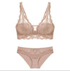 Image of CINOON Fashion Sexy Bra set Women's push up Lace Underwear Panties Thin breathable bra set Jacquard Sexy Underwear Free Shipping