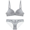 Image of CINOON Sexy lingerie Transparent Underwear Ultra-thin Bra set 2018 new Women High Waist Brief Floral Embroidery brassier panty