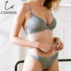 Image of CINOON Sexy lingerie Transparent Underwear Ultra-thin Bra set 2018 new Women High Waist Brief Floral Embroidery brassier panty