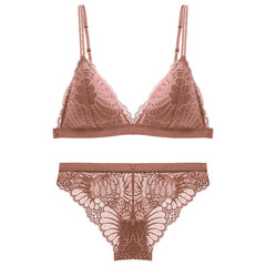 CINOON Women Lace Bra Set Lingerie Set Sexy Women Underwear set Ladies Sexy Bralette Set VS Bra soft Comfortable Lace Underwear