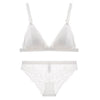 Image of CINOON Women Lace Bra Set Lingerie Set Sexy Women Underwear set Ladies Sexy Bralette Set VS Bra soft Comfortable Lace Underwear