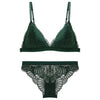 Image of CINOON Women Lace Bra Set Lingerie Set Sexy Women Underwear set Ladies Sexy Bralette Set VS Bra soft Comfortable Lace Underwear