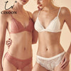 Image of CINOON Women Lace Bra Set Lingerie Set Sexy Women Underwear set Ladies Sexy Bralette Set VS Bra soft Comfortable Lace Underwear