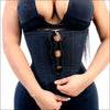 Image of Corset Body Shaper Latex Waist Trainer Zipper Underbust Slim Tummy Waist Cincher Slimming Briefs Shaper Belt Shapewear Women