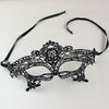 Image of Cosplay Party Sexy Costumes Sexy Lingerie Hot Erotic Baby Doll Sexy Lingerie for Women Female Hollow Out Black Lace Mask 1/2pcs