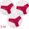 Image of Cotton Thong Panties Sexy G-string Briefs Lace Thongs Women Underwear Panties for Female Girls Ladies Floral Pantys Underpants