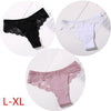 Image of Cotton Thong Panties Sexy G-string Briefs Lace Thongs Women Underwear Panties for Female Girls Ladies Floral Pantys Underpants