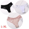 Image of Cotton Thong Panties Sexy G-string Briefs Lace Thongs Women Underwear Panties for Female Girls Ladies Floral Pantys Underpants