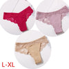 Image of Cotton Thong Panties Sexy G-string Briefs Lace Thongs Women Underwear Panties for Female Girls Ladies Floral Pantys Underpants