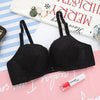 Image of DERUILADY Lace Floral Wireless Bras For Women Front Closure Sexy Lingerie Plus Size Bralette Comfort Adjusted Push Up Bra