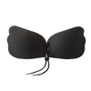Image of DERUILADY Strapless Invisible Bra Sexy Seamless Push Up Silicone Bras For Women Skin Black Sexy Lingerie Drawstring Bralette