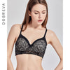 Image of DOBREVA Women's Lace Underwire Full Coverage Longline Bra Mini Bustier