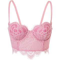 DOBREVA Women's Strapless Bra Push Up Lightly Lined Underwire Longline Multiway Bralette