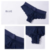 Image of DULASI Sexy Lace Transparent Women's pants Low Waist Cotton Crtoch Briefs Underwear Women Soft and Breathable G-String Lingerie