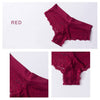 Image of DULASI Sexy Lace Transparent Women's pants Low Waist Cotton Crtoch Briefs Underwear Women Soft and Breathable G-String Lingerie