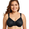 Image of Delimira Women's Sheer Minimizer Bra Plus Size Support Underwired Everyday Bra