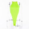 Image of Dulzura 2019 summer women bodysuit sleeveless skinny elegant sexy streetwear festival party club clothes body one piece rompers
