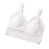 Image of EFINNY Sexy Women Lace Bra Floral V-Neck Vest Mesh Bra Bralette Bustier Crop Top Cami Tank Tops