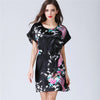Image of FZSLCYIYI Nightgowns & Sleepshirts Silk Sleepwear Women Night Dress Satin Sexy Lace Lingerie Nightshirts Sleep Lounge