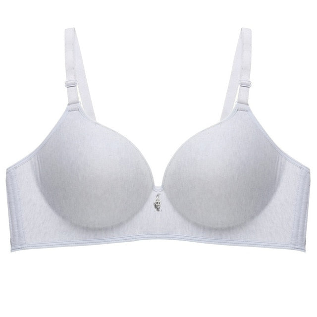 Fashion Cotton Wireless Bra For Women Sexy Bralette 3/4 Cup Seamless Bras Comfort Brassiere Female Wire Free Underwear B Cup New