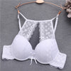 Image of Fashion Lace Bra Sexy Bras For Women B C Cup Underwear Hanging Neck Unlined Brassiere Female Hollow Floral Lingerie New Arrival
