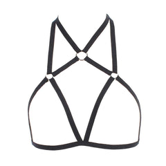 Fashion Sexy Bra Lingerie Elastic Band Underwear Hanging Neck Base Top Ladies Erotic Clothes Highlights Breast S0295
