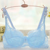 Image of Fashion Women Sexy Lace Bra Deep V Push Up Brassiere Shaping Padded Bras Underwear Embroidery Lingerie plus size bra A B C D Cup