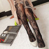 Image of Fashion Womens Lady Girls Black Sexy Fishnet Pattern Jacquard Stockings Pantyhose Tights  skull Woman 1pcs dww36