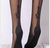 Image of Fashion Womens Lady Girls Black Sexy Fishnet Pattern Jacquard Stockings Pantyhose Tights  skull Woman 1pcs dww36