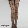 Image of Fashion Womens Lady Girls Black Sexy Fishnet Pattern Jacquard Stockings Pantyhose Tights  skull Woman 1pcs dww36