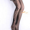 Image of Fashion Womens Lady Girls Black Sexy Fishnet Pattern Jacquard Stockings Pantyhose Tights  skull Woman 1pcs dww43