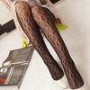 Image of Fashion Womens Lady Girls Black Sexy Fishnet Pattern Jacquard Stockings Pantyhose Tights  skull Woman 1pcs dww43