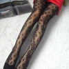 Image of Fashion Womens Lady Girls Black Sexy Fishnet Pattern Jacquard Stockings Pantyhose Tights  skull Woman 1pcs dww43