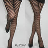 Image of Fashion Womens Lady Girls Black Sexy Fishnet Pattern Jacquard Stockings Pantyhose Tights  skull Woman 1pcs dww43