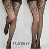 Image of Fashion Womens Lady Girls Black Sexy Fishnet Pattern Jacquard Stockings Pantyhose Tights  skull Woman 1pcs dww43