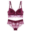 Image of Fashion sexy push up adjustable lace underwear accept supernumerary breast bra thickening bra set high quality lingerie sets