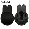 Image of FeelinGirl Bare Lift Invisible Bras for Women Push Up Strapless Self Adhesive Silicone Bra BARE LIFTS