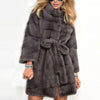 Image of Fleece Faux Fur Jacket Coat Winter Women Overcoat 2019 Warm Fluffy Plush Plus Size Teddy Coats Elegant Streetwear Outwear 4XL