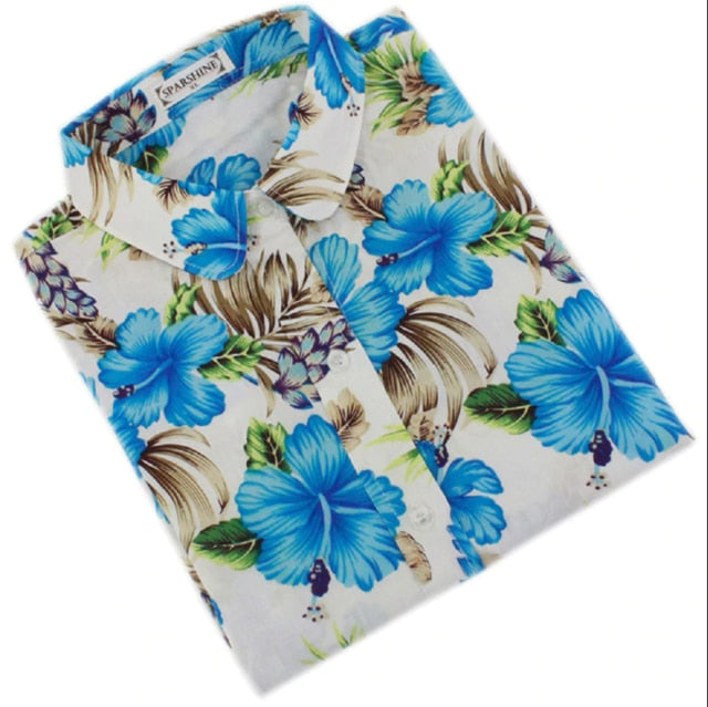 Floral Women Blouse Tops Female Shirt Plus Size Blusas Mujer De Moda Harajuku Camisa Feminina Clothes Chemise Femme Clothes