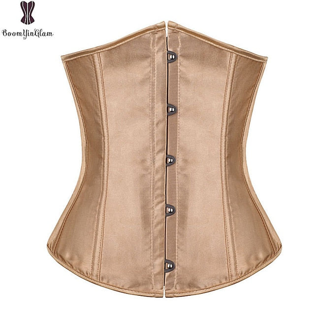 Black/Beige Fitness Fat Burning Girdle Belt Sexy Women Body Waist Trainer Shapers Underbust Belt Corset Faja Shapewear  (13)