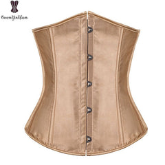 Black/Beige Fitness Fat Burning Girdle Belt Sexy Women Body Waist Trainer Shapers Underbust Belt Corset Faja Shapewear  (13)