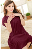 Image of Free shipping women lace sexy nightdress girls plus size bathrobe Large size Sleepwear nightgown Y02-3