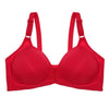 Image of Front Closure Bra Sexy Red Bras For Women B C Cup Wireless Bra Fashion Female Lingerie Ladies Intimates WireFree Brassiere 36-44