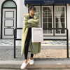 Image of Fur Coat Autumn Winter 2019 Hot Sale Women Faux Fur Coat Teddy Coat Imitation Rabbit Hair Long Hooded Fur Coats Sheepskin Coat