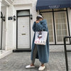 Image of Fur Coat Autumn Winter 2019 Hot Sale Women Faux Fur Coat Teddy Coat Imitation Rabbit Hair Long Hooded Fur Coats Sheepskin Coat